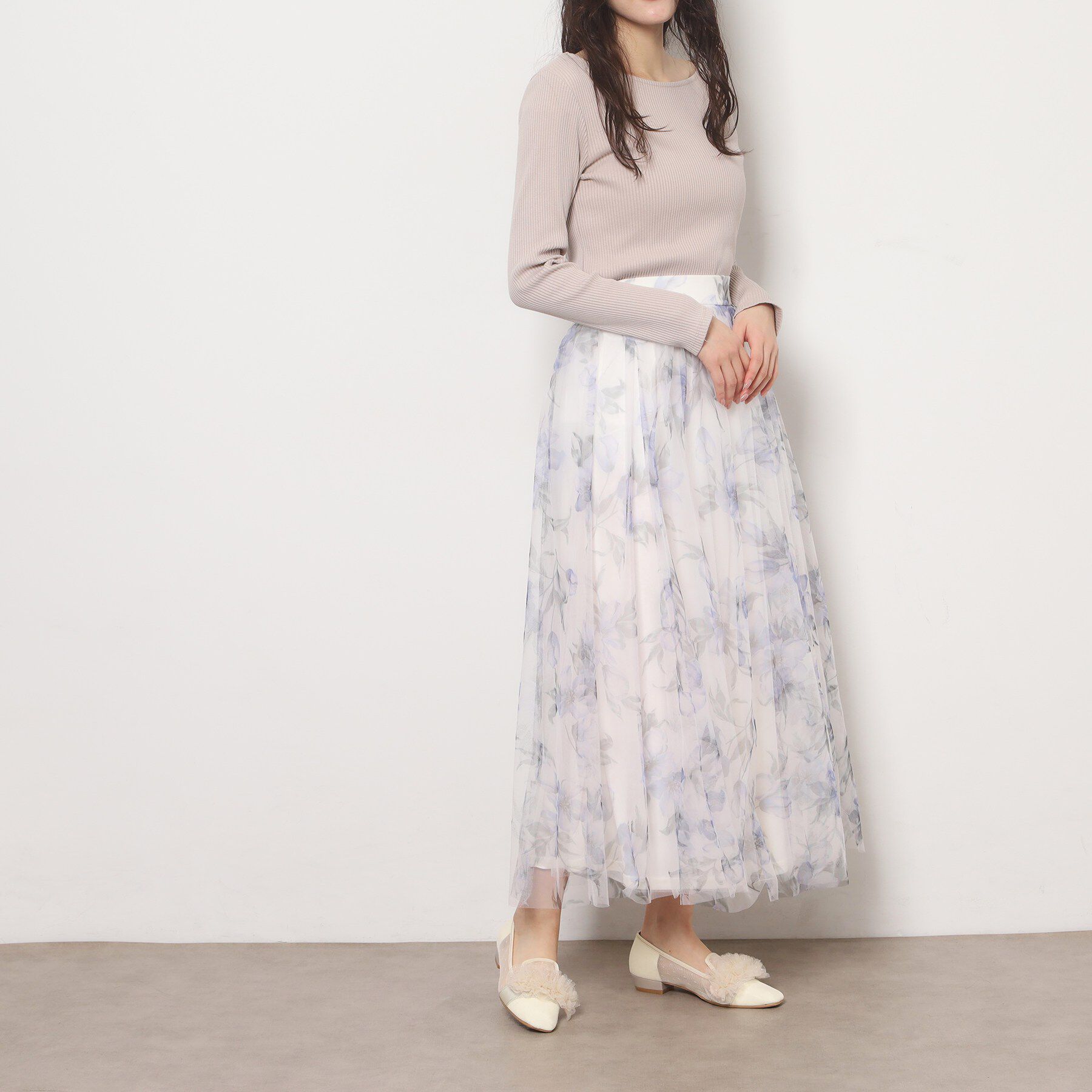 ESPERANZA「2WAYフリルフラットオペラシューズ」|その他|