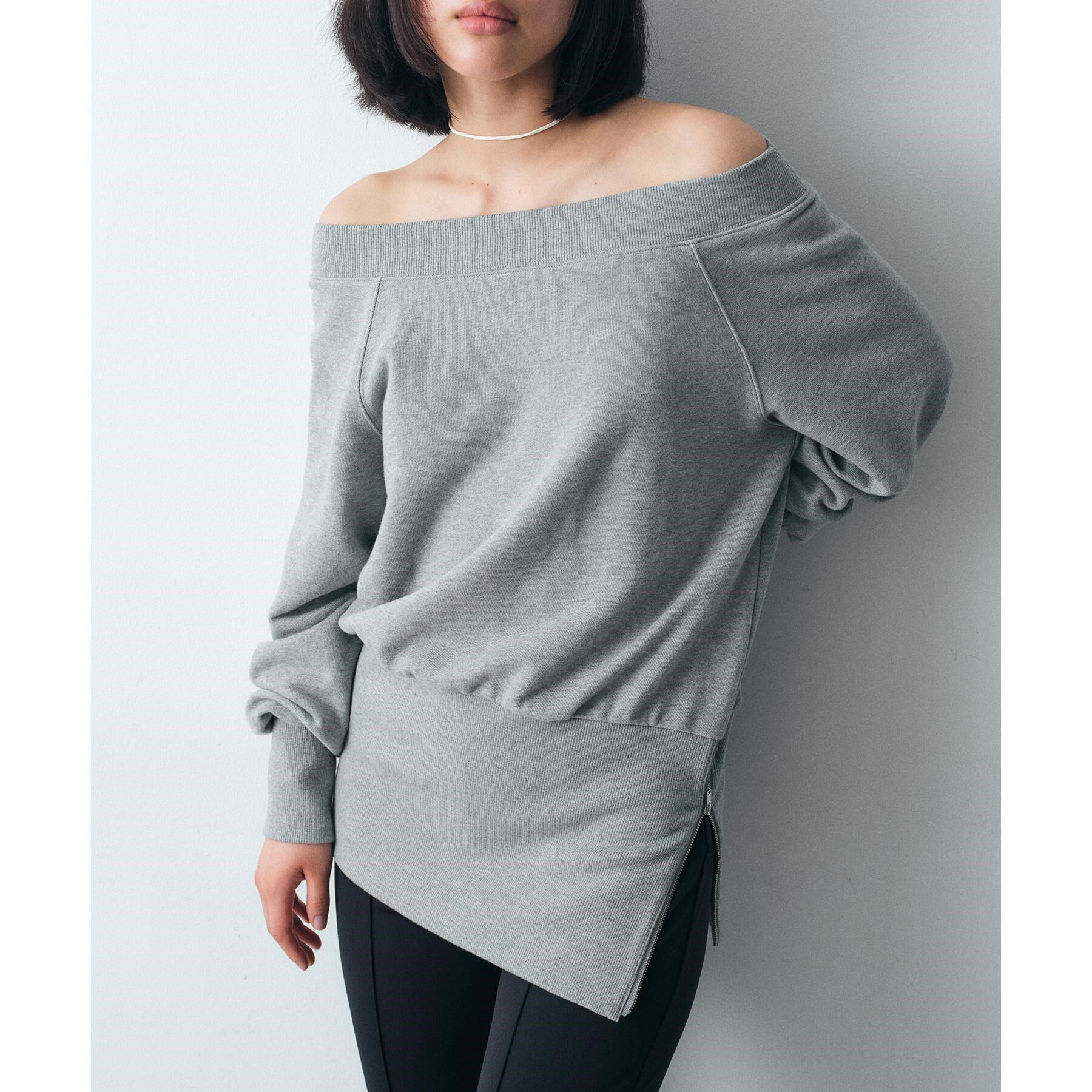 CODE A「off－shoulder sweat」|パーカー|