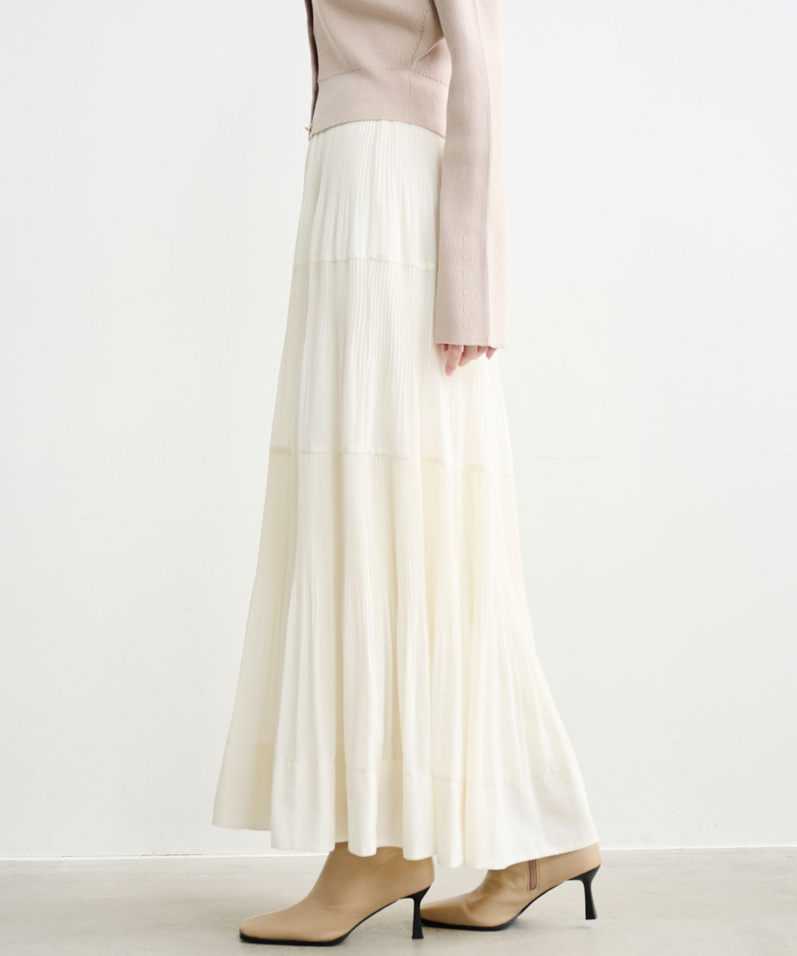 COCO DEAL「ティアードプリーツスカート」|スカート|