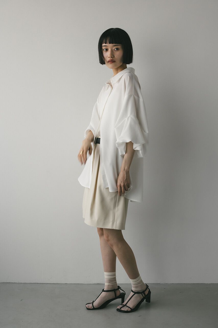 STYLEMIXER「ニュアンスタックスリーブシャツ」|シャツ・ブラウス|