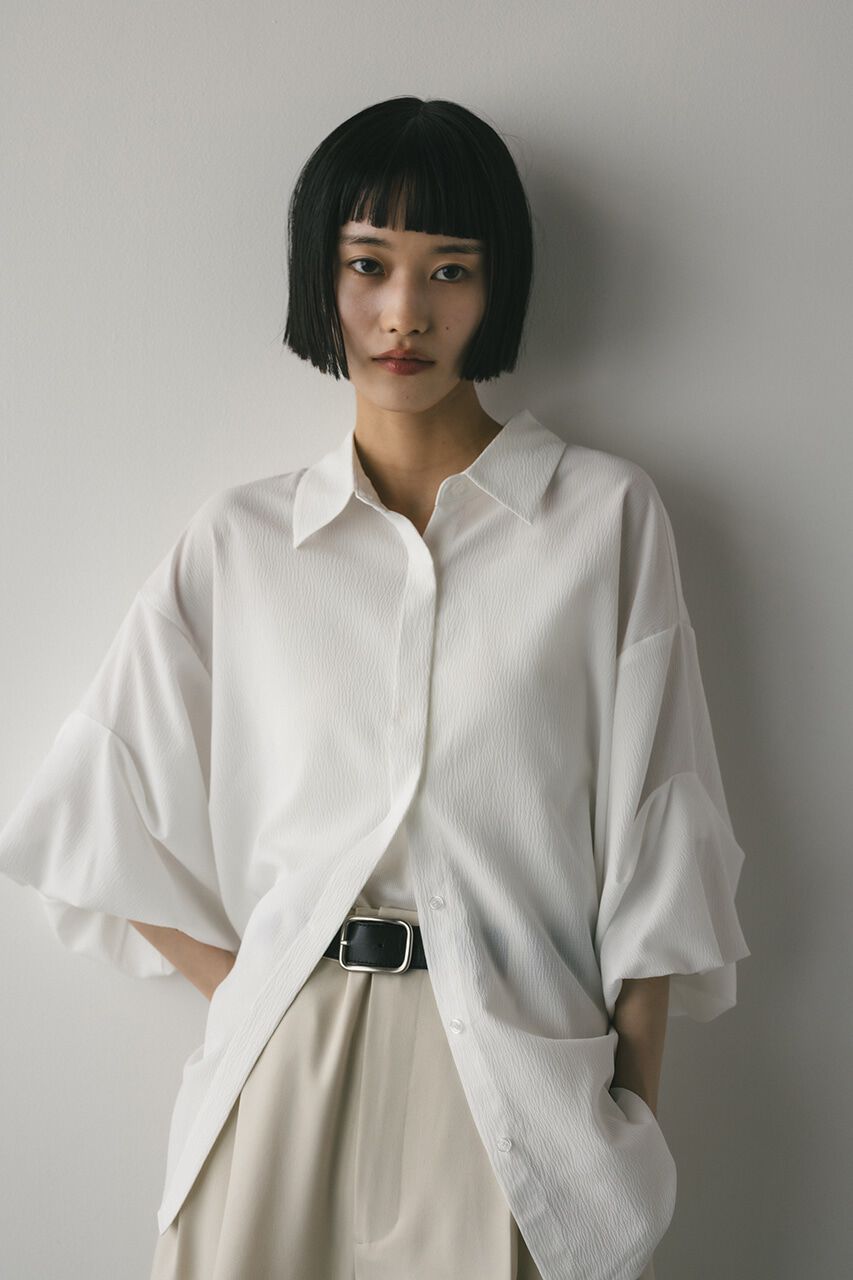 STYLEMIXER「ニュアンスタックスリーブシャツ」|シャツ・ブラウス|