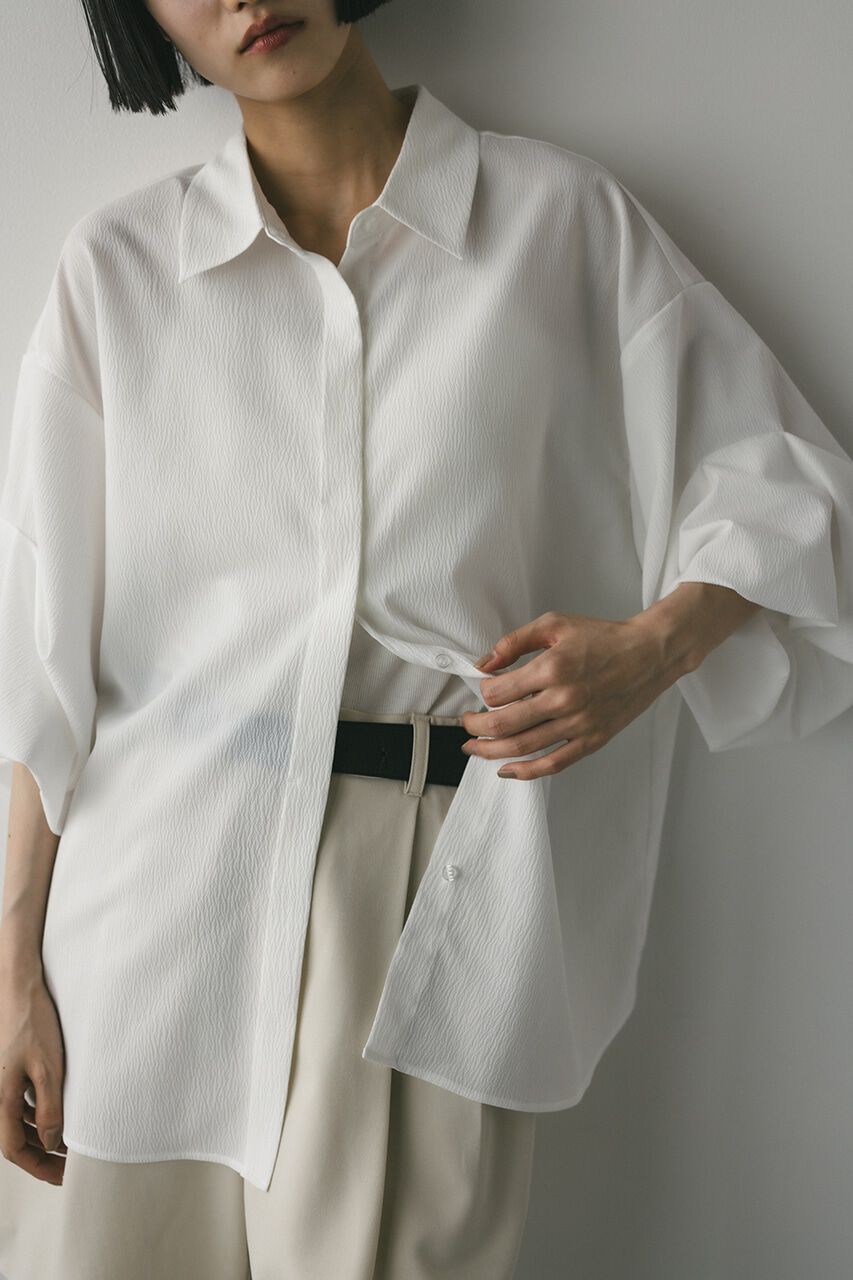 STYLEMIXER「ニュアンスタックスリーブシャツ」|シャツ・ブラウス|