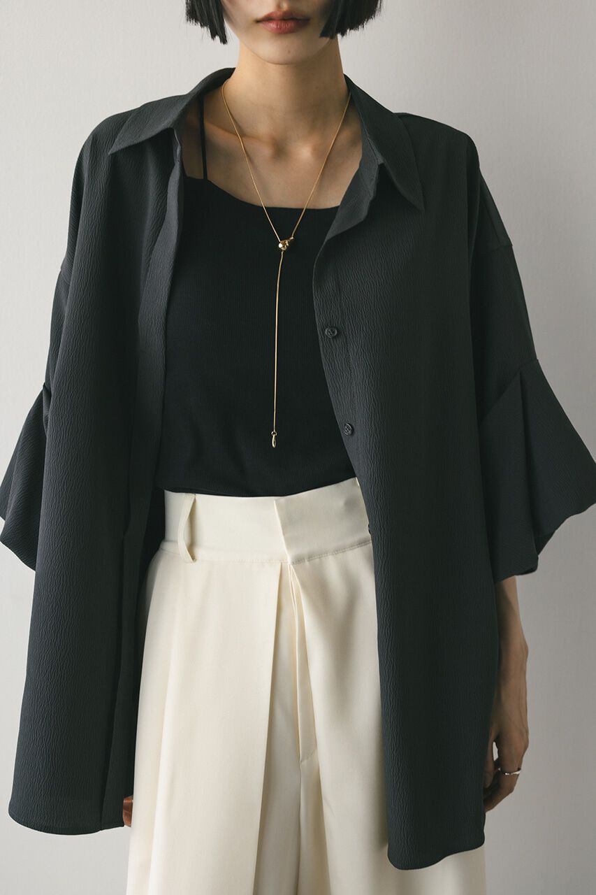 STYLEMIXER「ニュアンスタックスリーブシャツ」|シャツ・ブラウス|