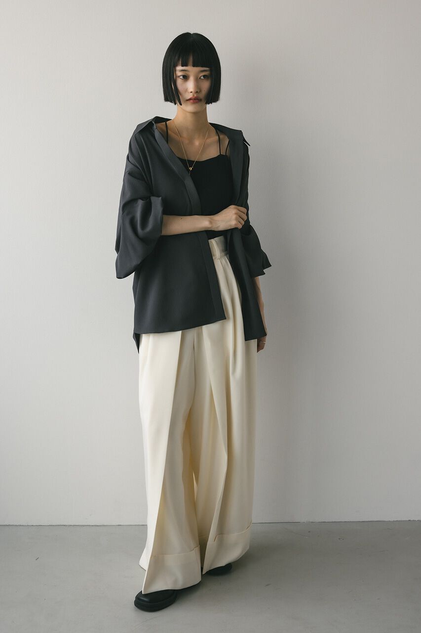 STYLEMIXER「ニュアンスタックスリーブシャツ」|シャツ・ブラウス|