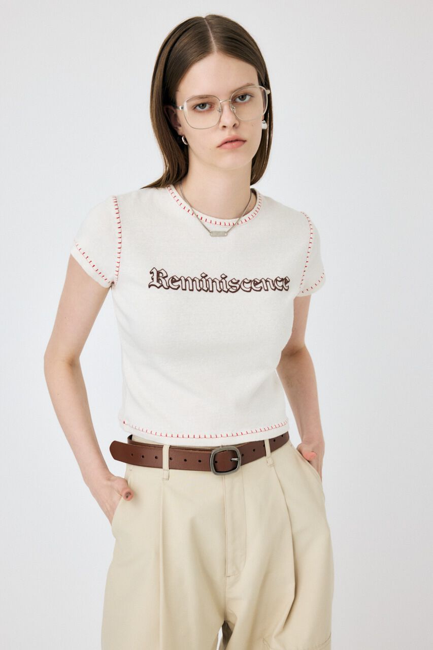 MOUSSY「CONTRAST ステッチ Tシャツ」|Tシャツ・カットソー|IVOY3