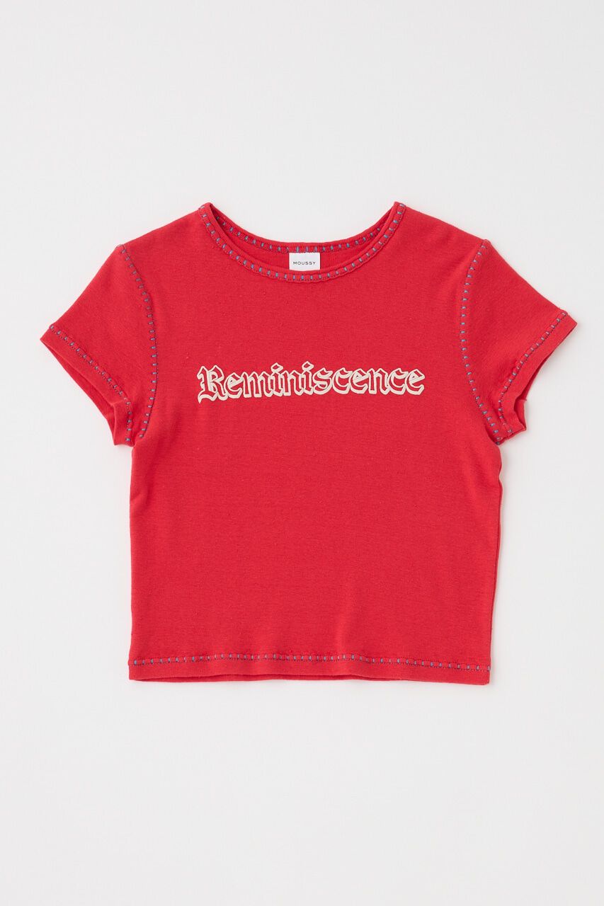 MOUSSY「CONTRAST ステッチ Tシャツ」|Tシャツ・カットソー|