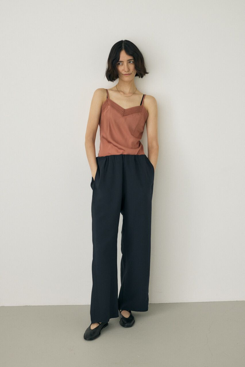 MOUSSY「リラックスワイドパンツ　リサイクルポリエステル使用」|その他|D/NVY3