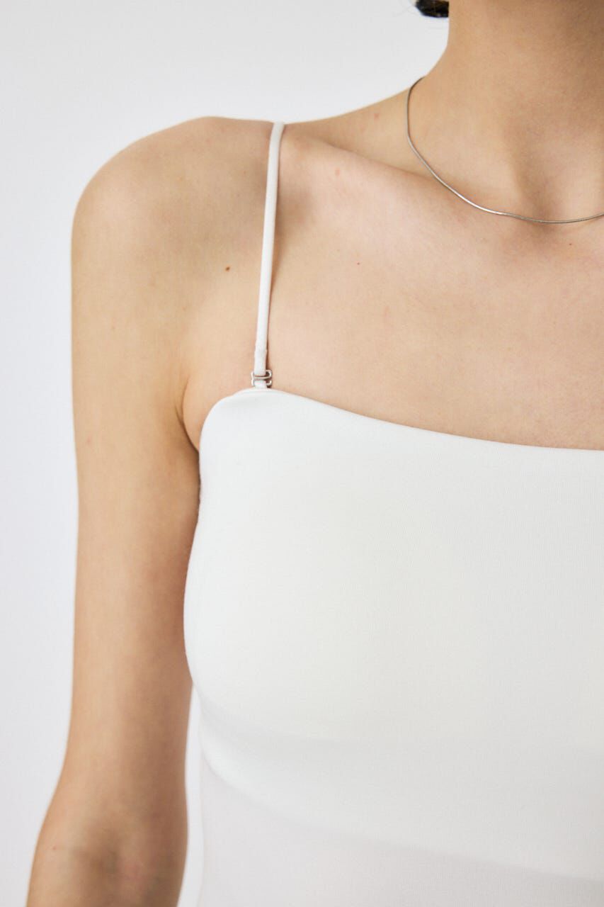 MOUSSY「BACK SHEER カップインキャミ」|キャミソール|