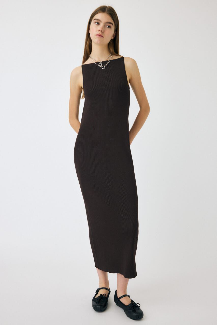 MOUSSY「HORIZON NECK キャミドレス」|ワンピース|