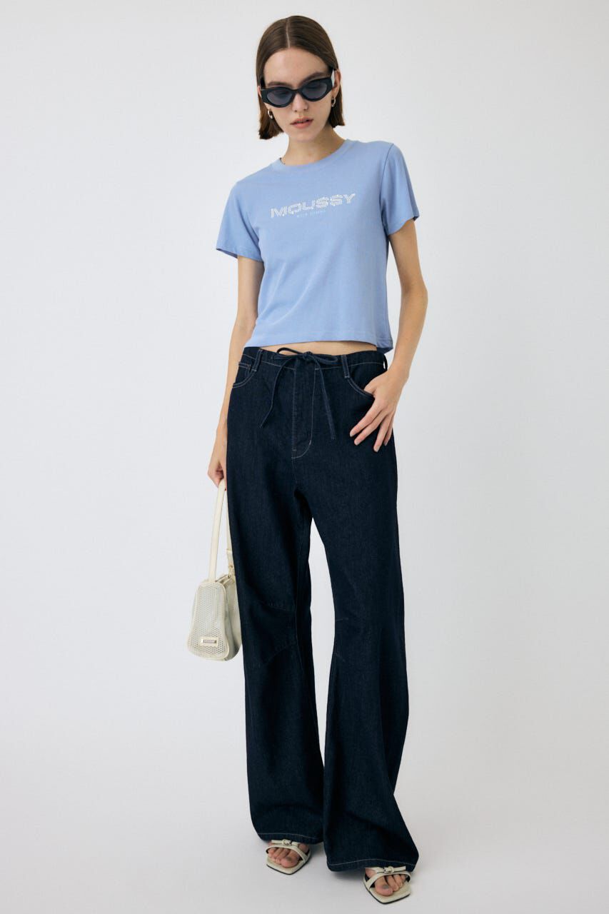 MOUSSY「LITTLE POPS ロゴ TEE」|Tシャツ・カットソー|