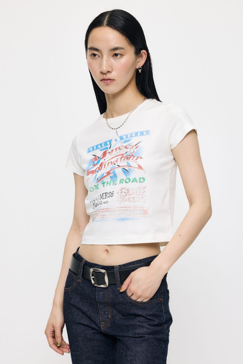MOUSSY「MOUSSY VOL26 TOUR TEE」|Tシャツ・カットソー|