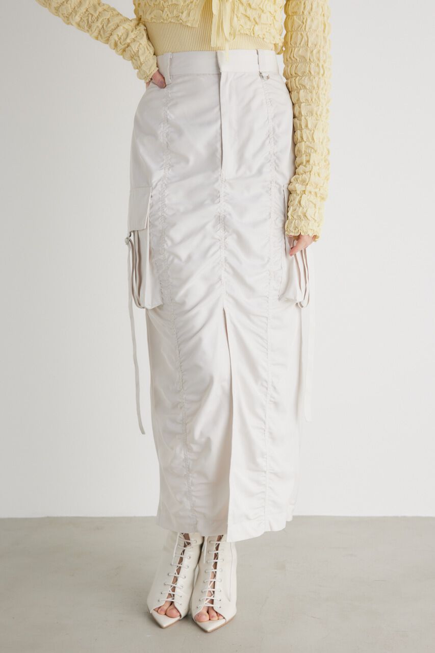 rienda「カーゴIラインJ/W SK」|スカート|