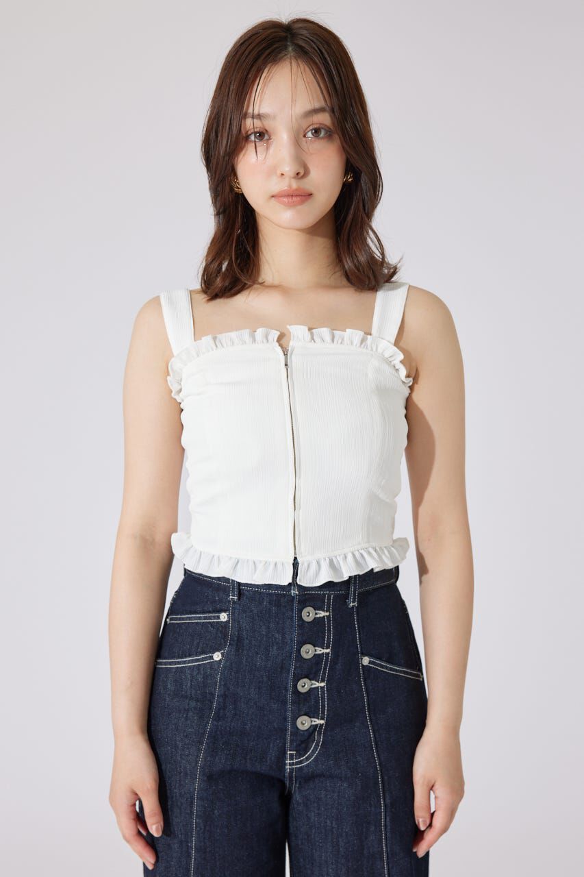 rienda「2WAYペプラムビスチェトップス」|シャツ・ブラウス|