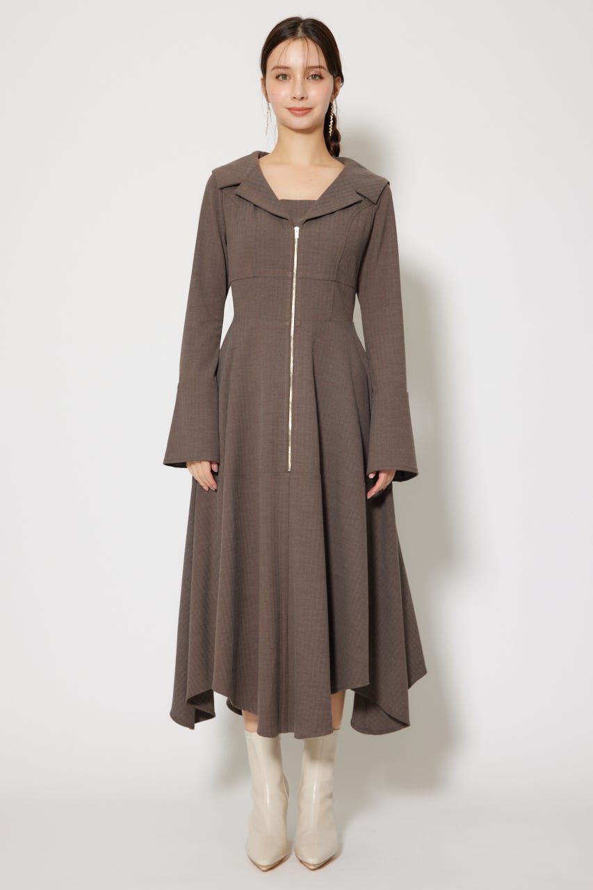 rienda「セーラーディティールフレアワンピース」|ワンピース|