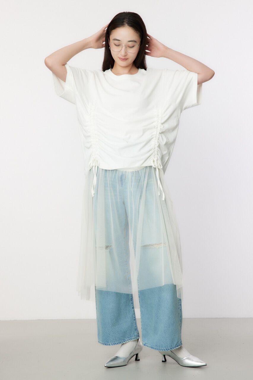 RODEO CROWNS「チュールドッキングワンピース」|ワンピース|