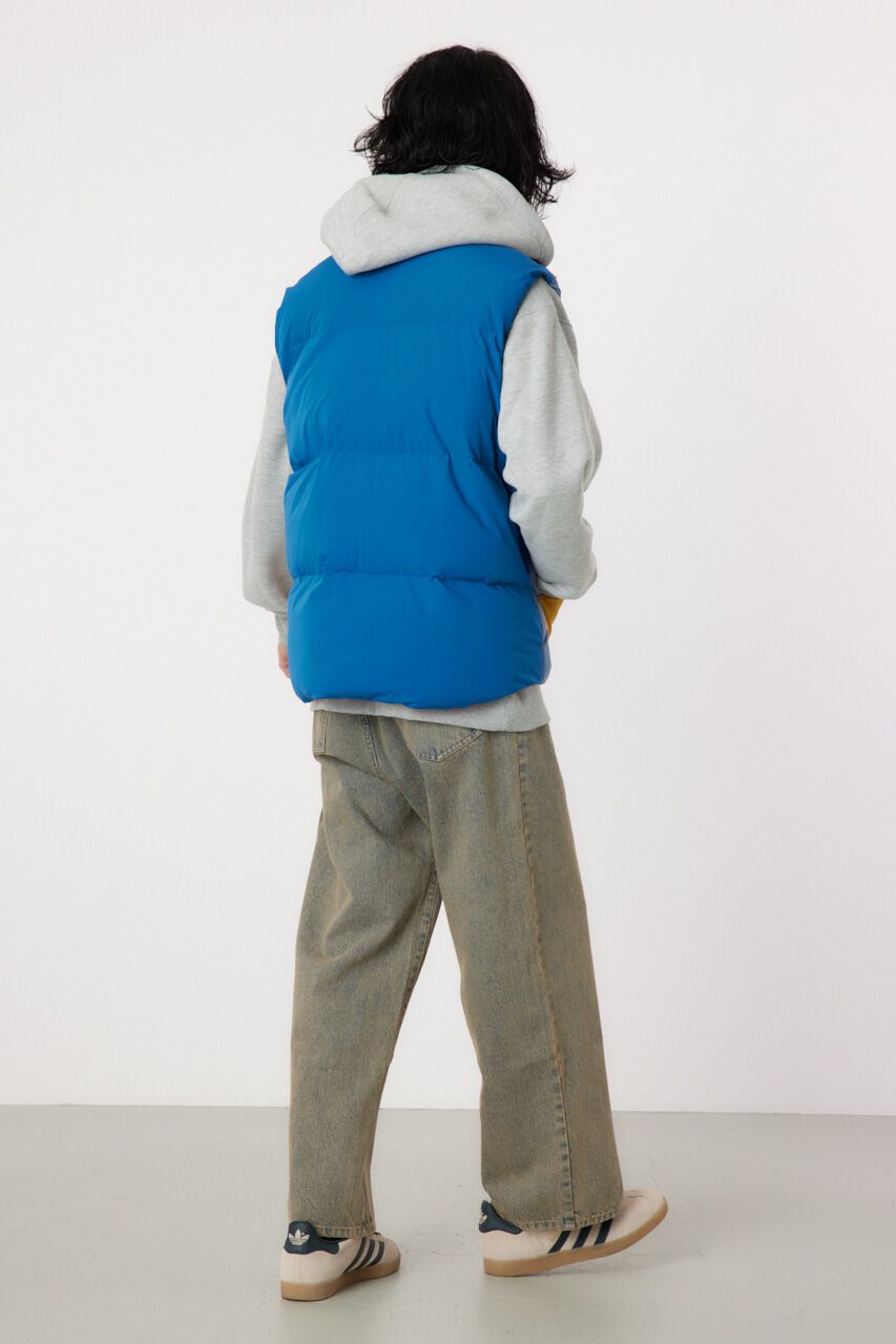 RODEO CROWNS「stand-neck パディングベスト」|ダウンベスト・ベスト|