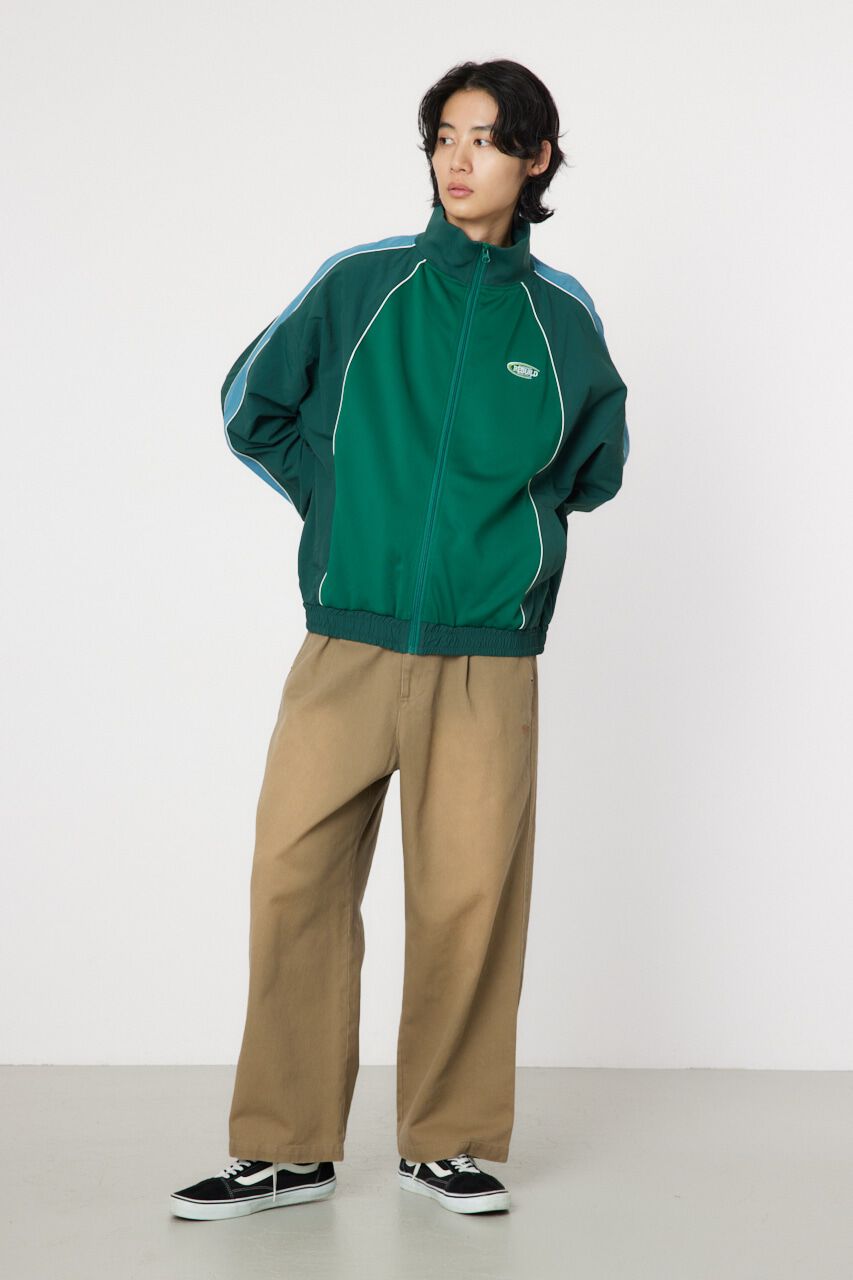 RODEO CROWNS「ナイロン&times;ジャージトラックジャケット」|ブルゾン・スタジャン|