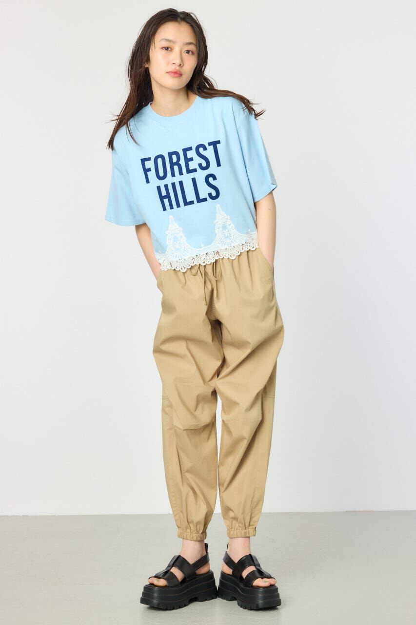 RODEO CROWNS「ヘムレースTシャツ」|Tシャツ・カットソー|