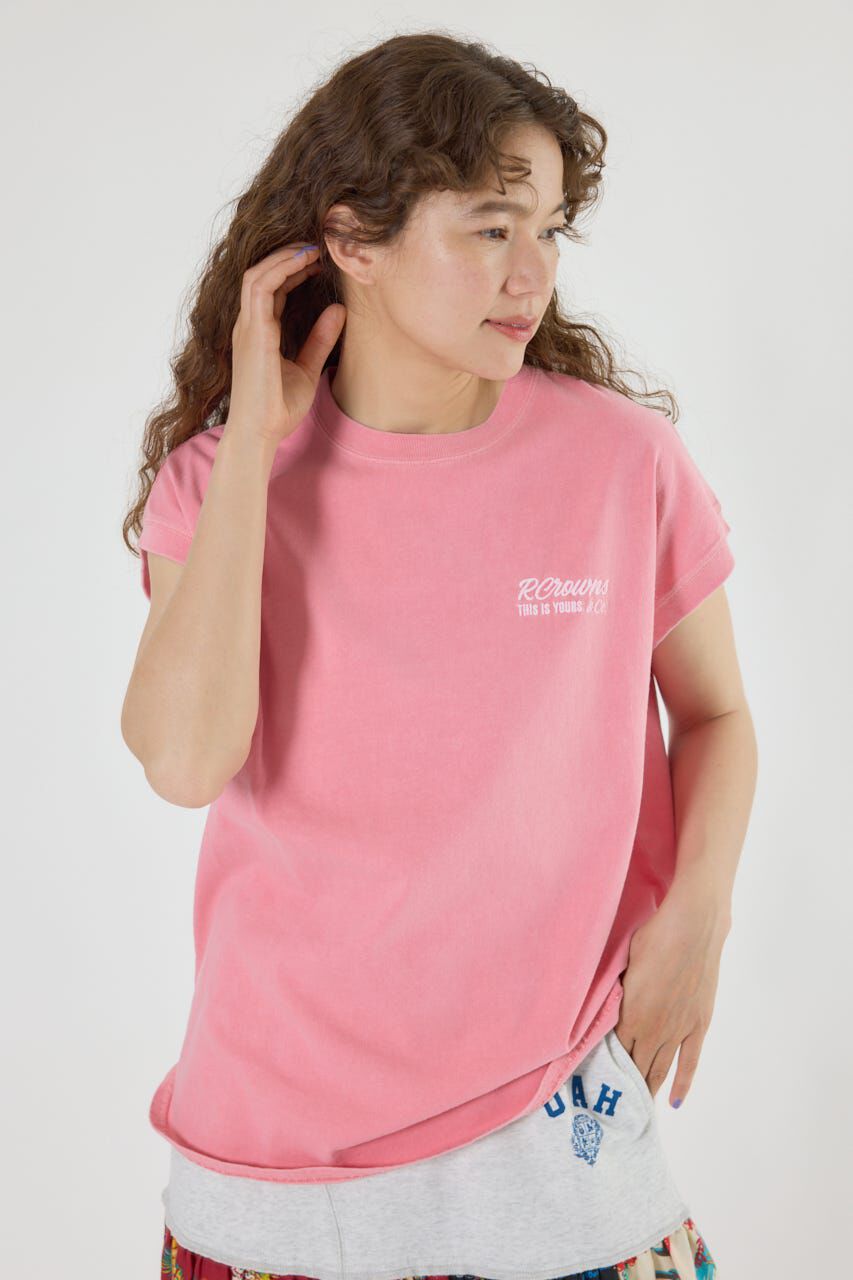 RODEO CROWNS「FADEロゴノースリーブトップス」|ニット・セーター|