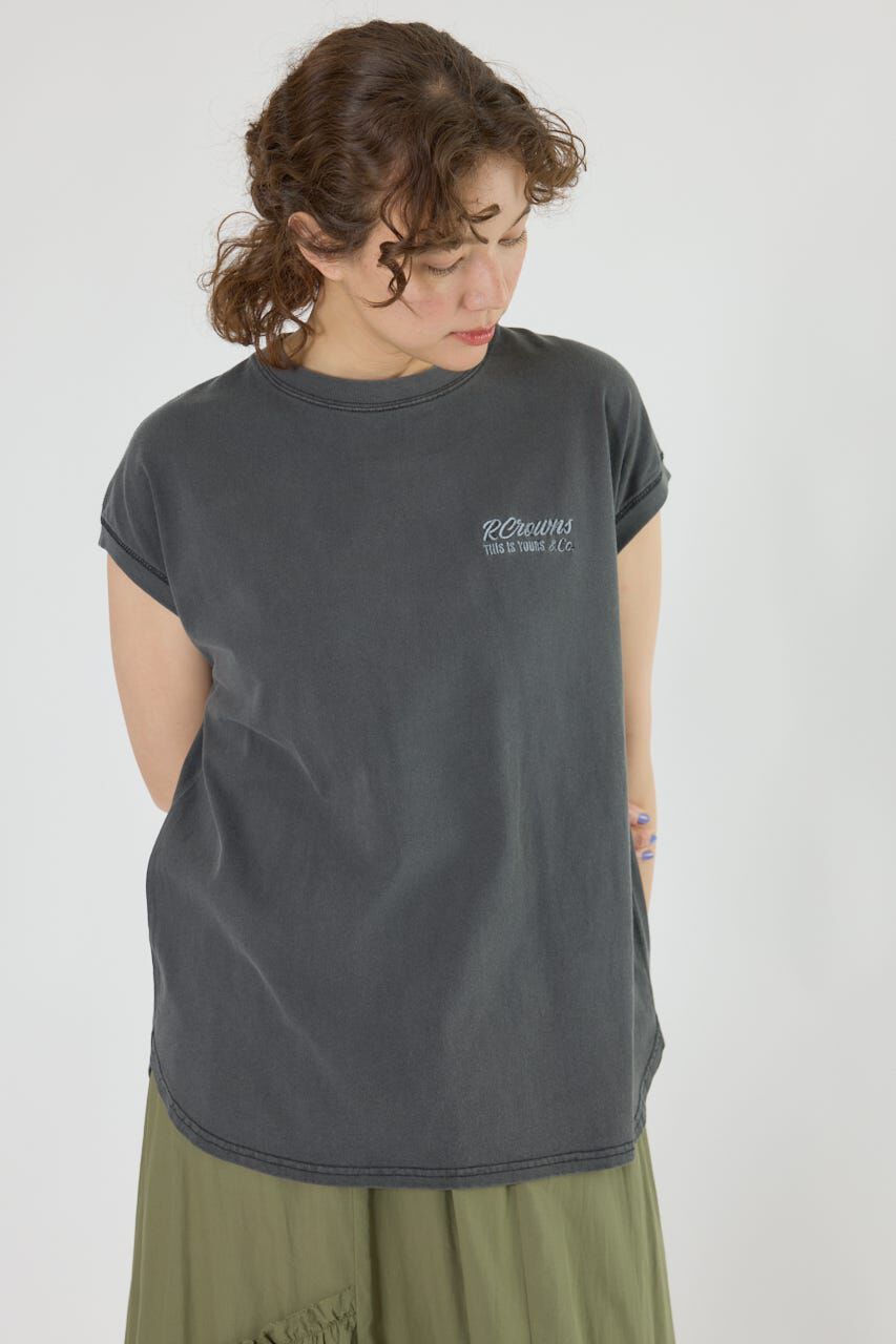 RODEO CROWNS「FADEロゴノースリーブトップス」|ニット・セーター|C.GRY