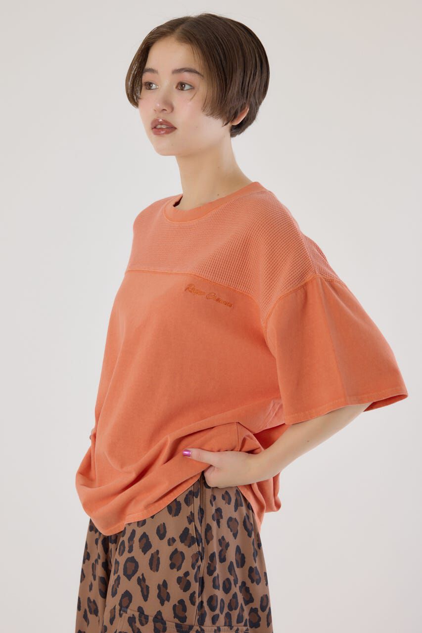 RODEO CROWNS「ワッフルコンビカットトップス」|Tシャツ・カットソー|