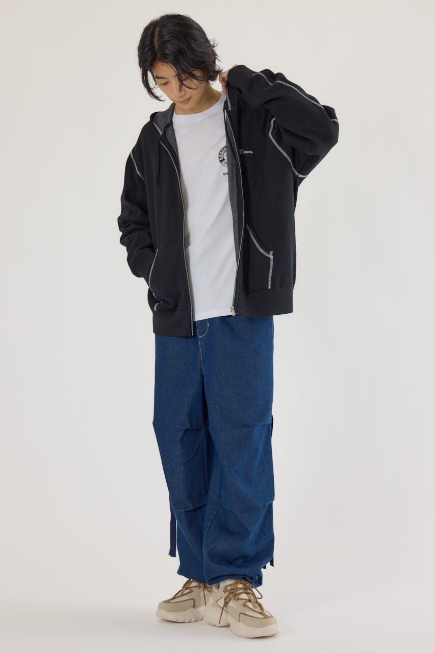 RODEO CROWNS「スウェットライクロゴZIPパーカー」|パーカー|