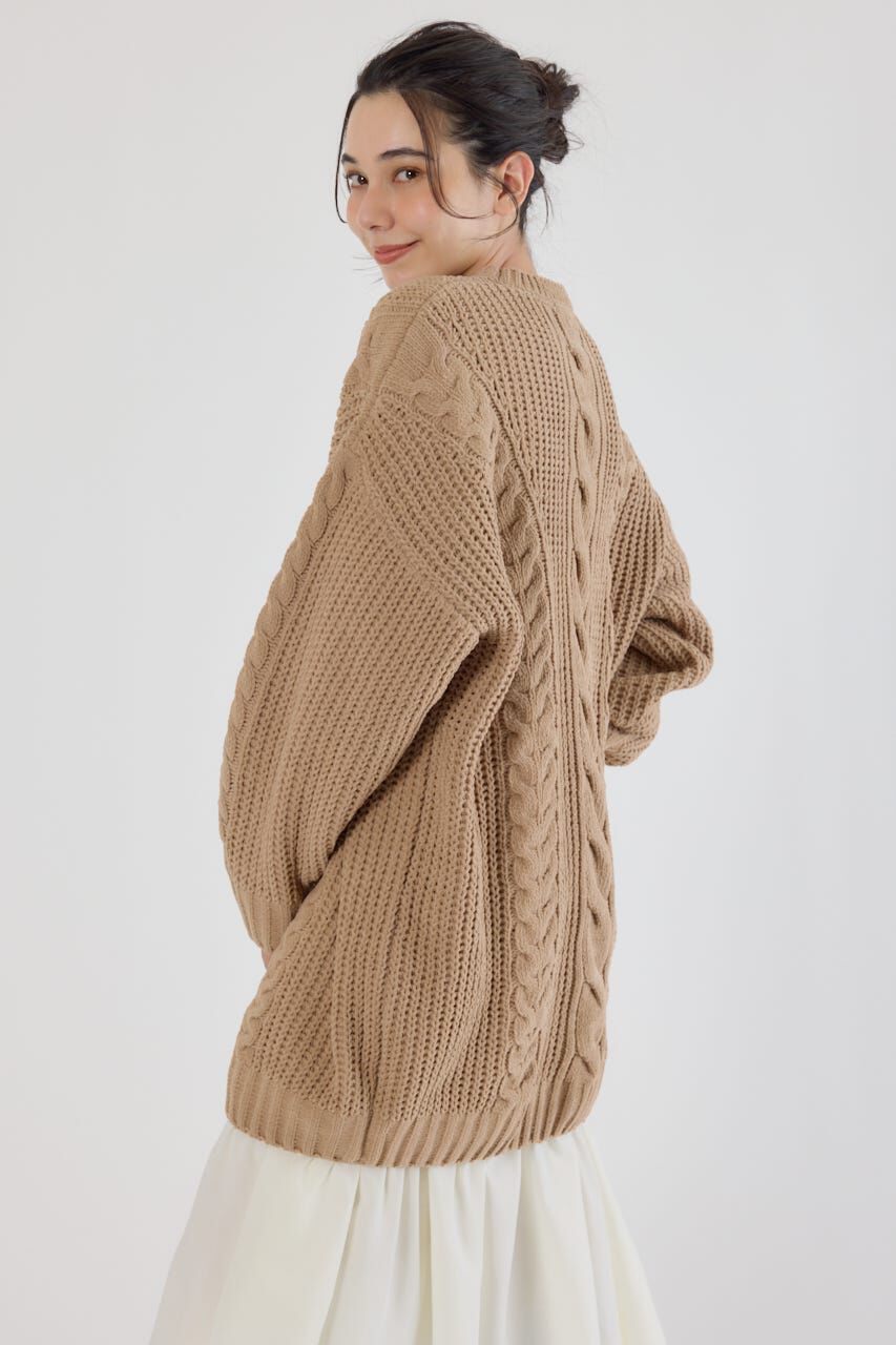 RODEO CROWNS「ケーブルモールニットワンピース」|ワンピース|