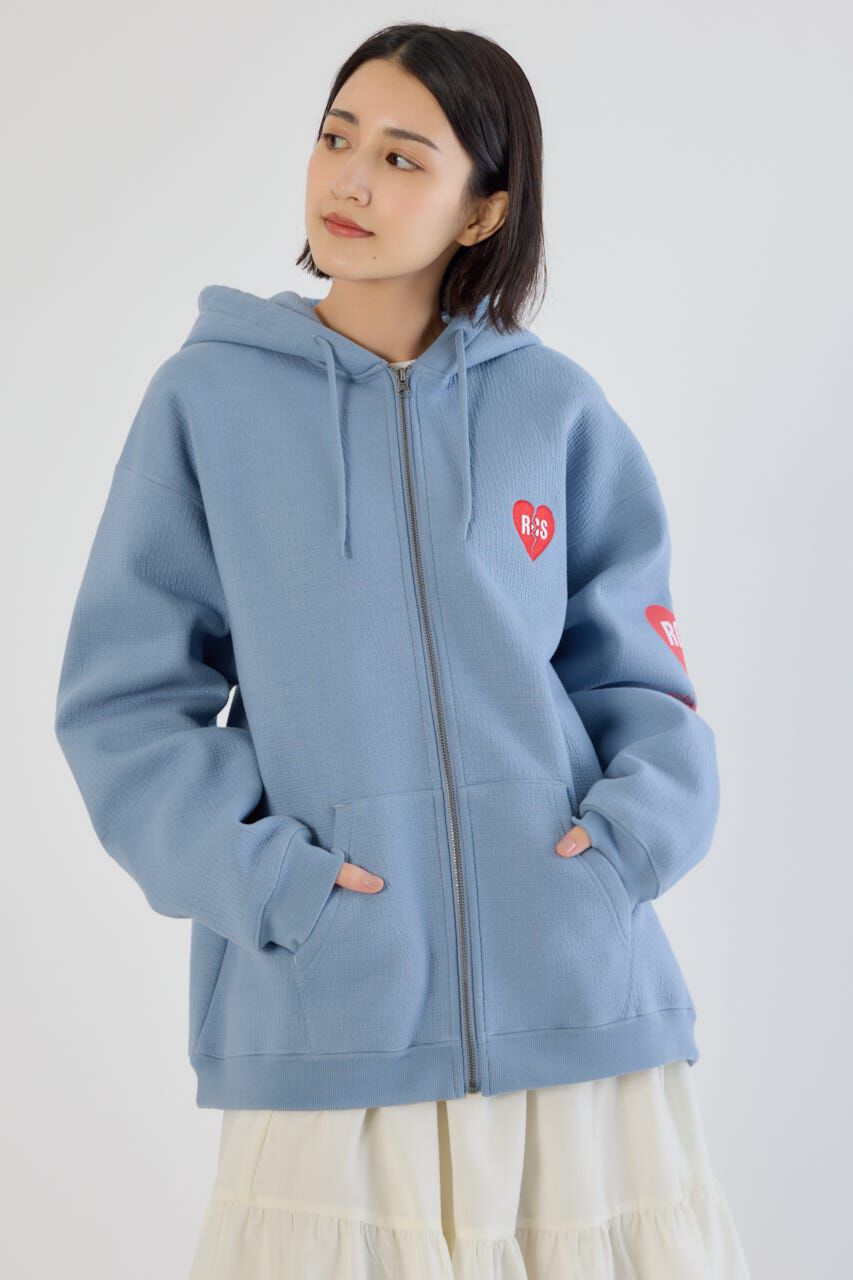 RODEO CROWNS「ハートブレイクZIPパーカー」|パーカー|