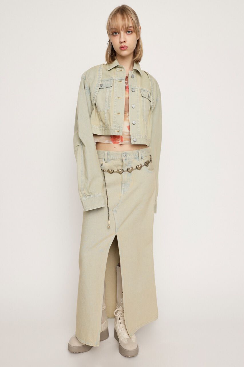 SLY「NOAH DENIM LW SLIT SK-E」|スカート|