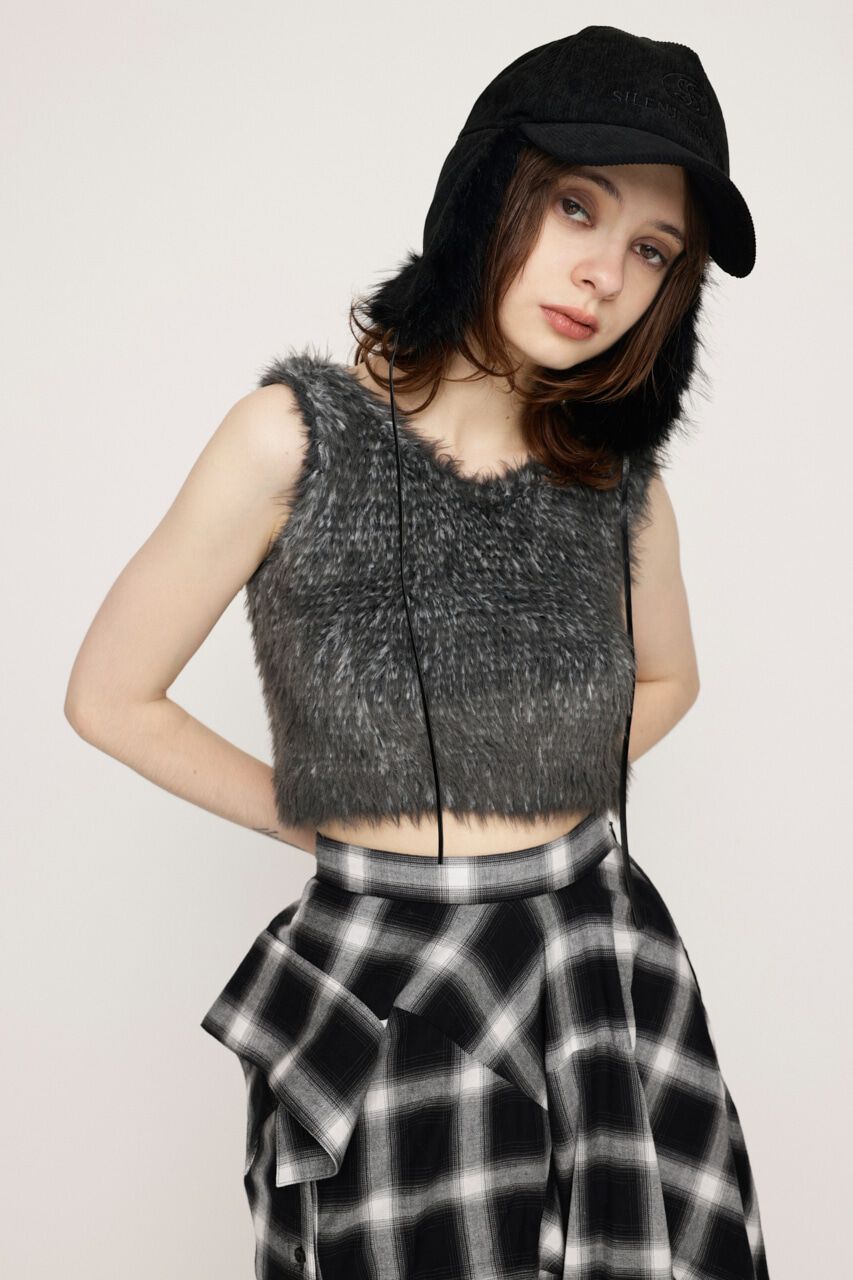 SLY「MIX SHAGGY TANK」|タンクトップ|