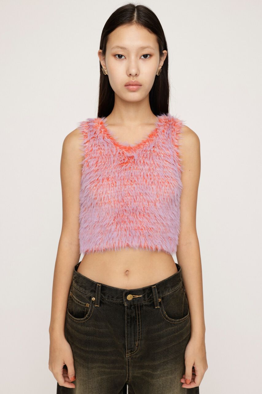SLY「MIX SHAGGY TANK」|タンクトップ|