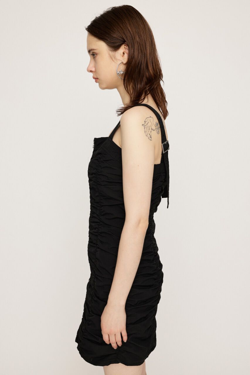 SLY「NYLON GATHER CAMI ショートワンピース」|ワンピース|