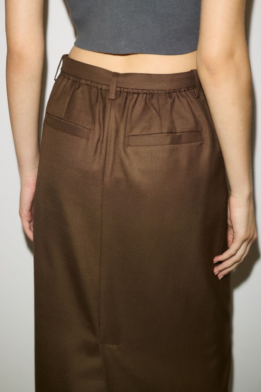 SLY「MANNISH BELTED I LINE ロングスカート」|スカート|