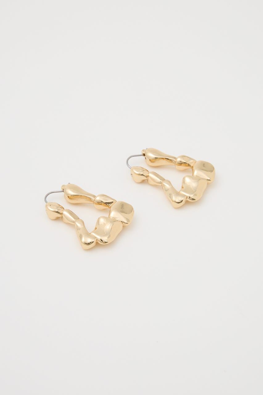 SLY「DEFORMATION HOOP ピアス」|ピアス|