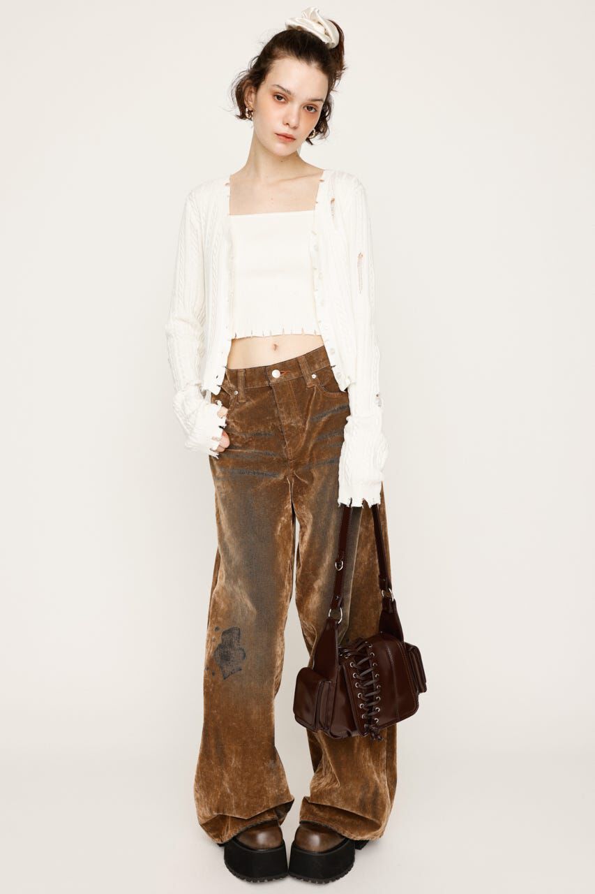 SLY「V／N CRASH 2P トップス」|ニット・セーター|