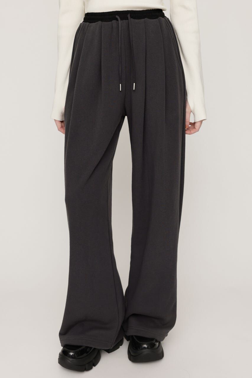 SLY「W WAIST CUT パンツ」|その他|L/BLK1