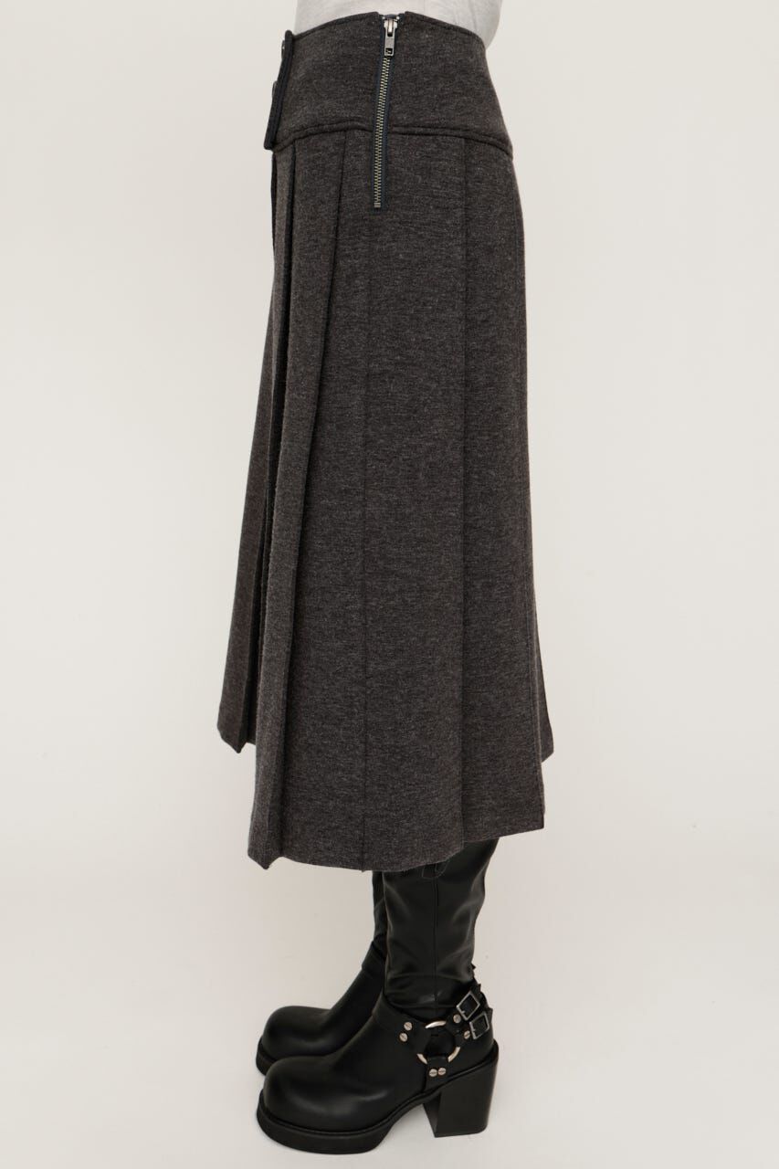 SLY「KNITTING PLEATS スカート」|スカート|