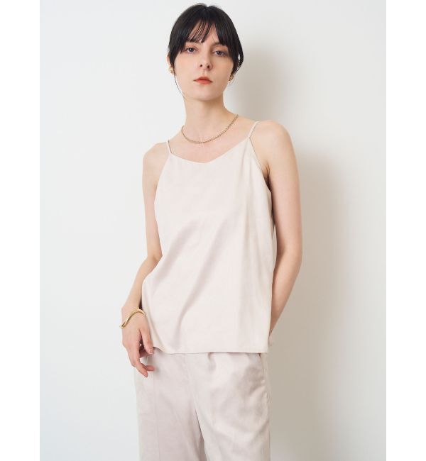 ELENDEEK「【yuumi&times;ELENDEEK】CAMI SET ASYMMETRY BL」|シャツ・ブラウス|