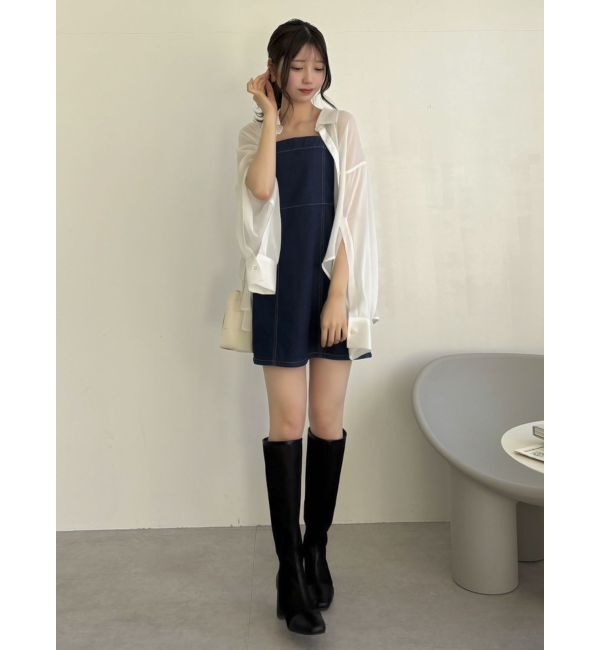 dazzlin「オーバーイレヘムシャツ」|シャツ・ブラウス|