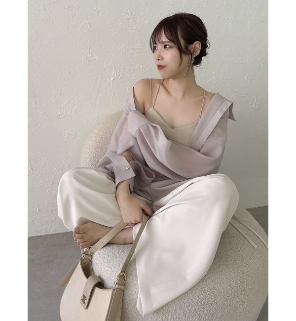 dazzlin「オーバーイレヘムシャツ」|シャツ・ブラウス|