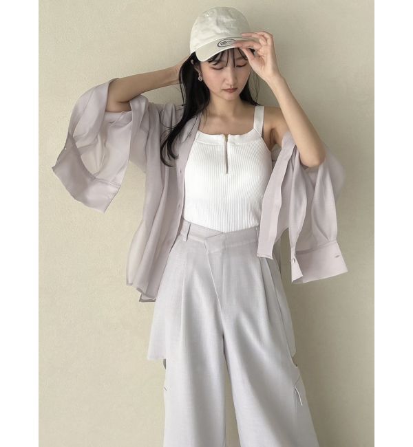 dazzlin「オーバーイレヘムシャツ」|シャツ・ブラウス|