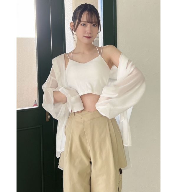 dazzlin「オーバーイレヘムシャツ」|シャツ・ブラウス|