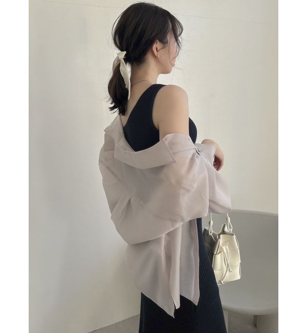 dazzlin「オーバーイレヘムシャツ」|シャツ・ブラウス|