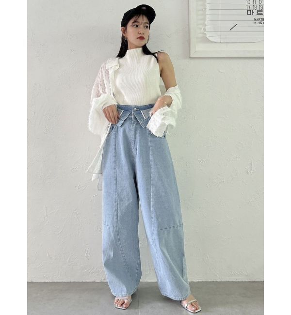 dazzlin「オーバーイレヘムシャツ」|シャツ・ブラウス|