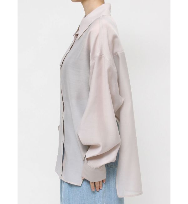 dazzlin「オーバーイレヘムシャツ」|シャツ・ブラウス|