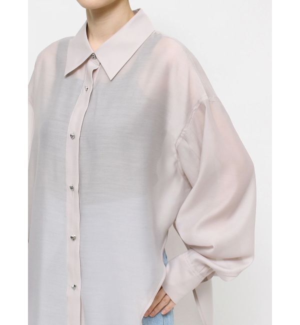 dazzlin「オーバーイレヘムシャツ」|シャツ・ブラウス|