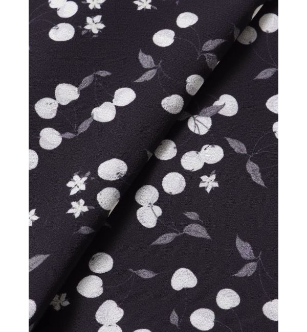 MERCURYDUO「ダブルラッフルバイカラーパイピングワンピース」|ワンピース|