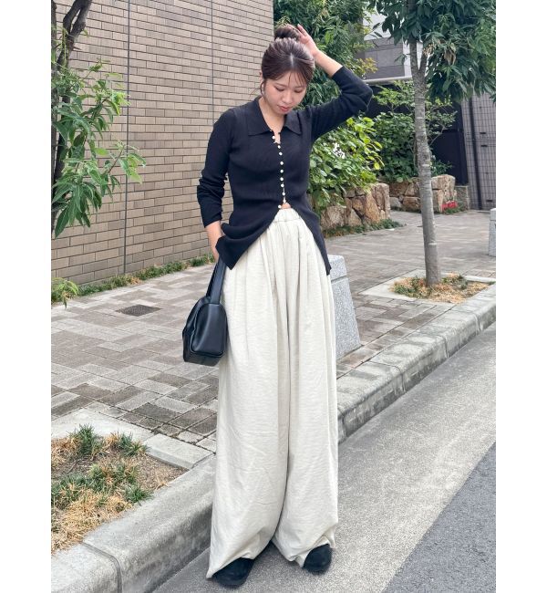 Ungrid「ピーチ起毛ラフパンツ」|その他|