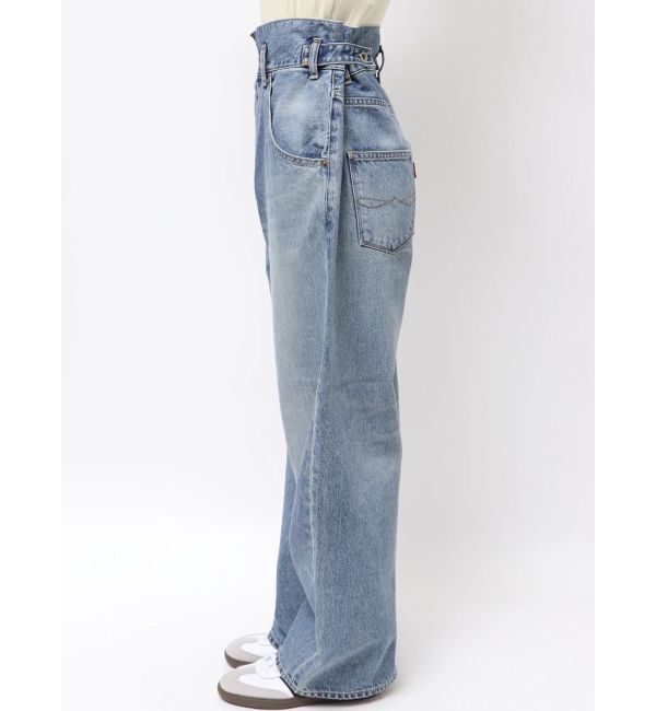 Ungrid「ウエストデザインルーズデニム」|デニム|