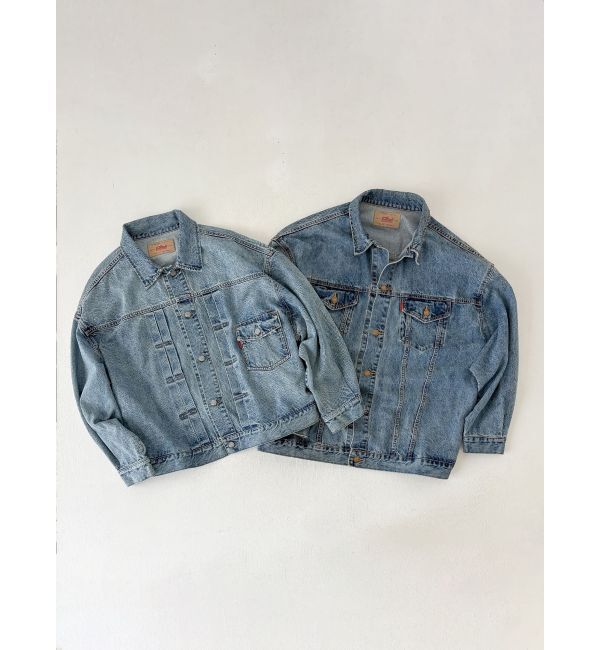 Ungrid「ルーズシルエットデニムジャケット」|ブルゾン・スタジャン|